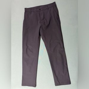 Lululemon Commission Slim-Fit Pant 28” Length Warpstreme 31” Waist Black